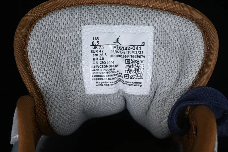 All categories Air Jordan Jordan series basketball shoes Air Jordan 1 Low Air Jordan 1 Low AJ1 Joe 1 Valentine's Day limited denim denim low-bang cultural casual sneakers FZ5042-041